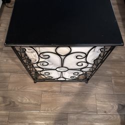 Metal Laundry Basket “Kirkland Home Decor”