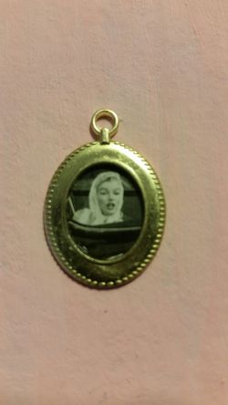 Marilyn Monroe necklace charm