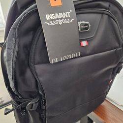 NEW Laptop Backpack 15.6 Inch BLACK $40. Will Throw In Some NEW EAR PODS