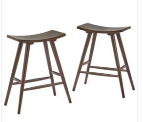 Brand New Counter Stools, Set Of 2, Assembled: Bar Chairs