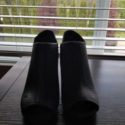 Giani Bernini Angye Black Heel Shoes 8M - Memory Foam
