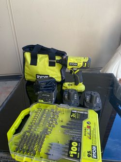 Ryobi Drill Set