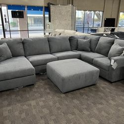 New Grey Sectional Sofa 