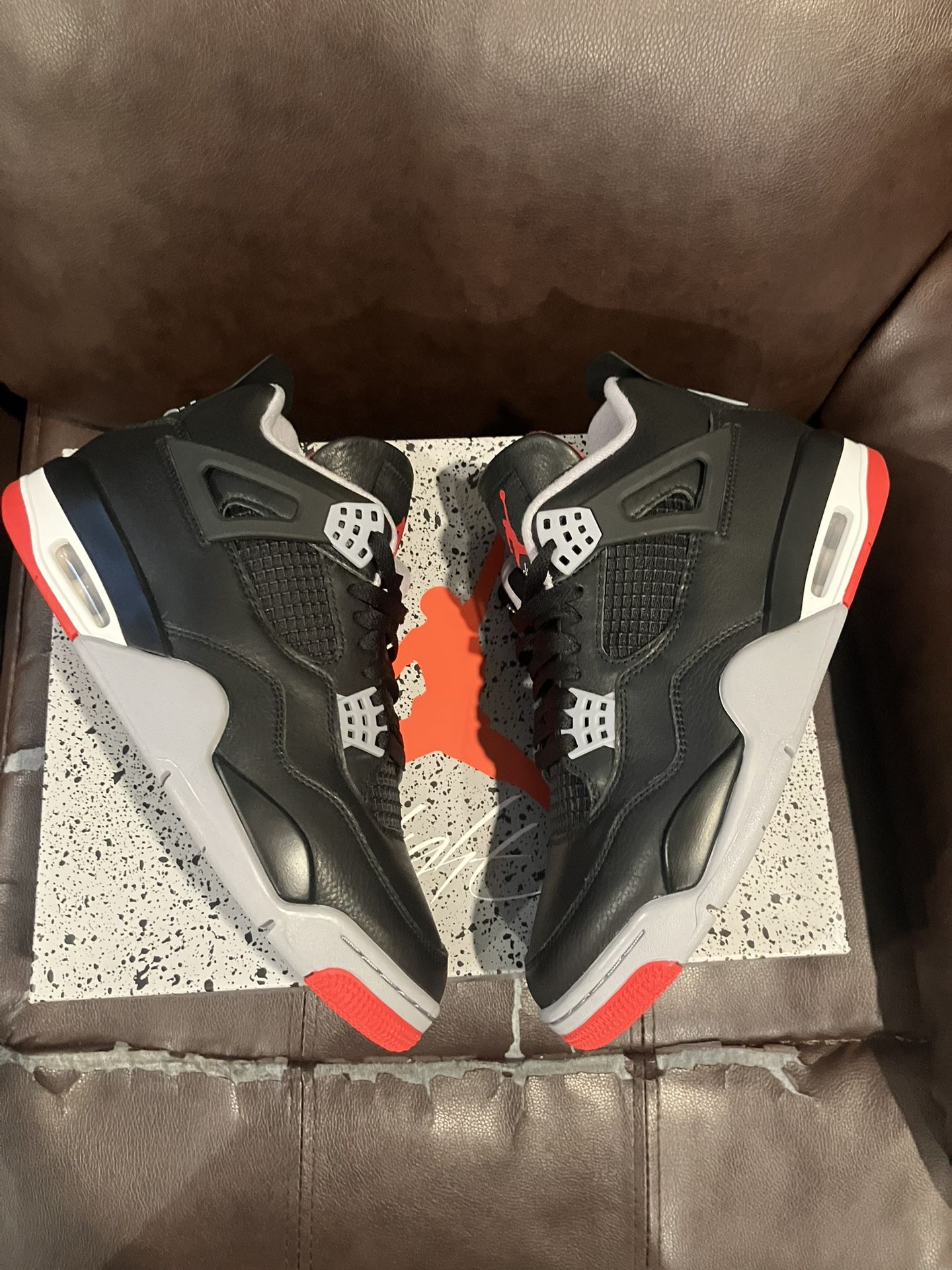 Nike Air Jordan 4 Retro Bred Reimagined Size 9.5