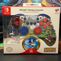 Wireless Nintendo Switch Pro Controller - Sonic