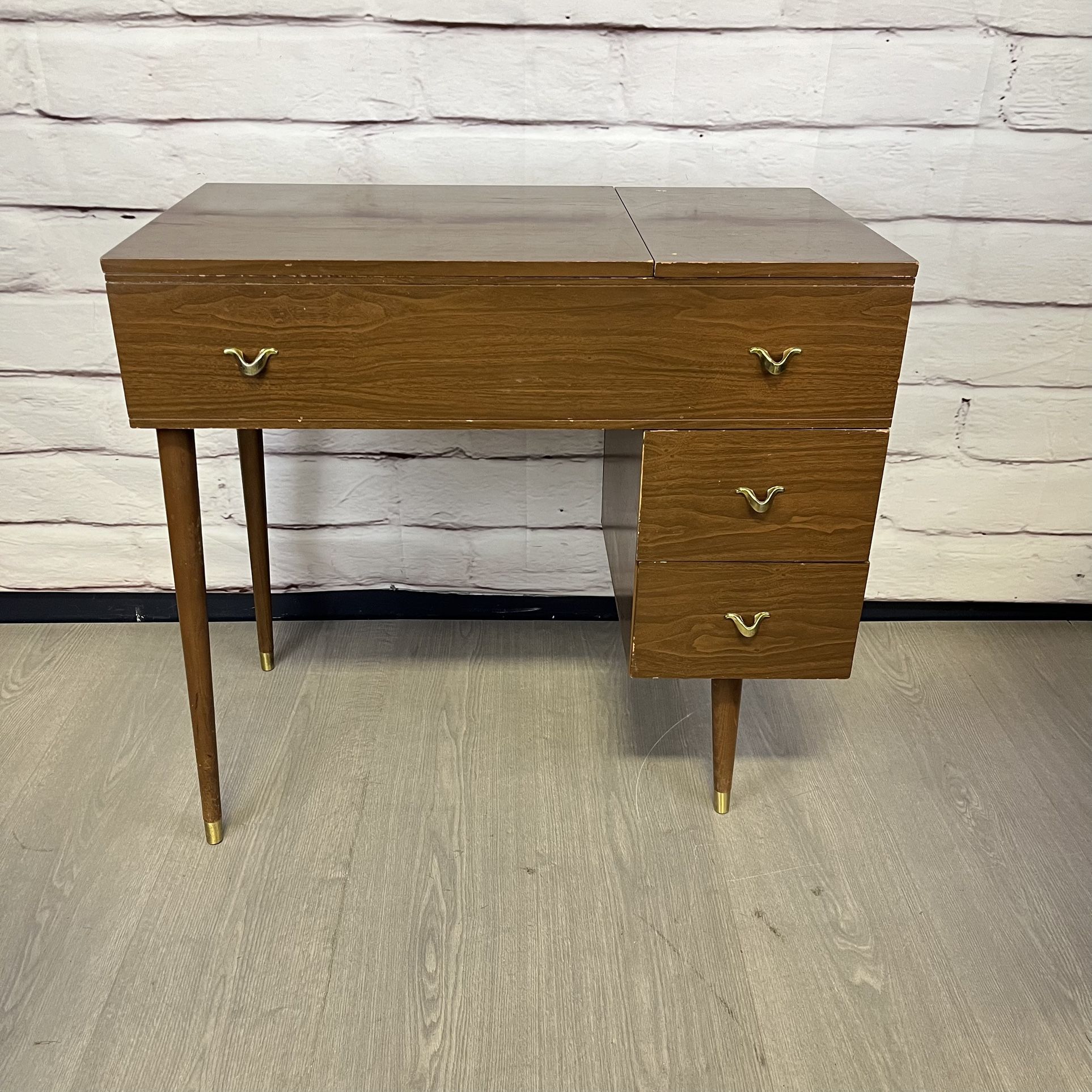 MCM Sewing Cabinet Table