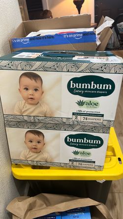 Bumbum Luxury Skincare Diapers Size 2 – 2 Boxes