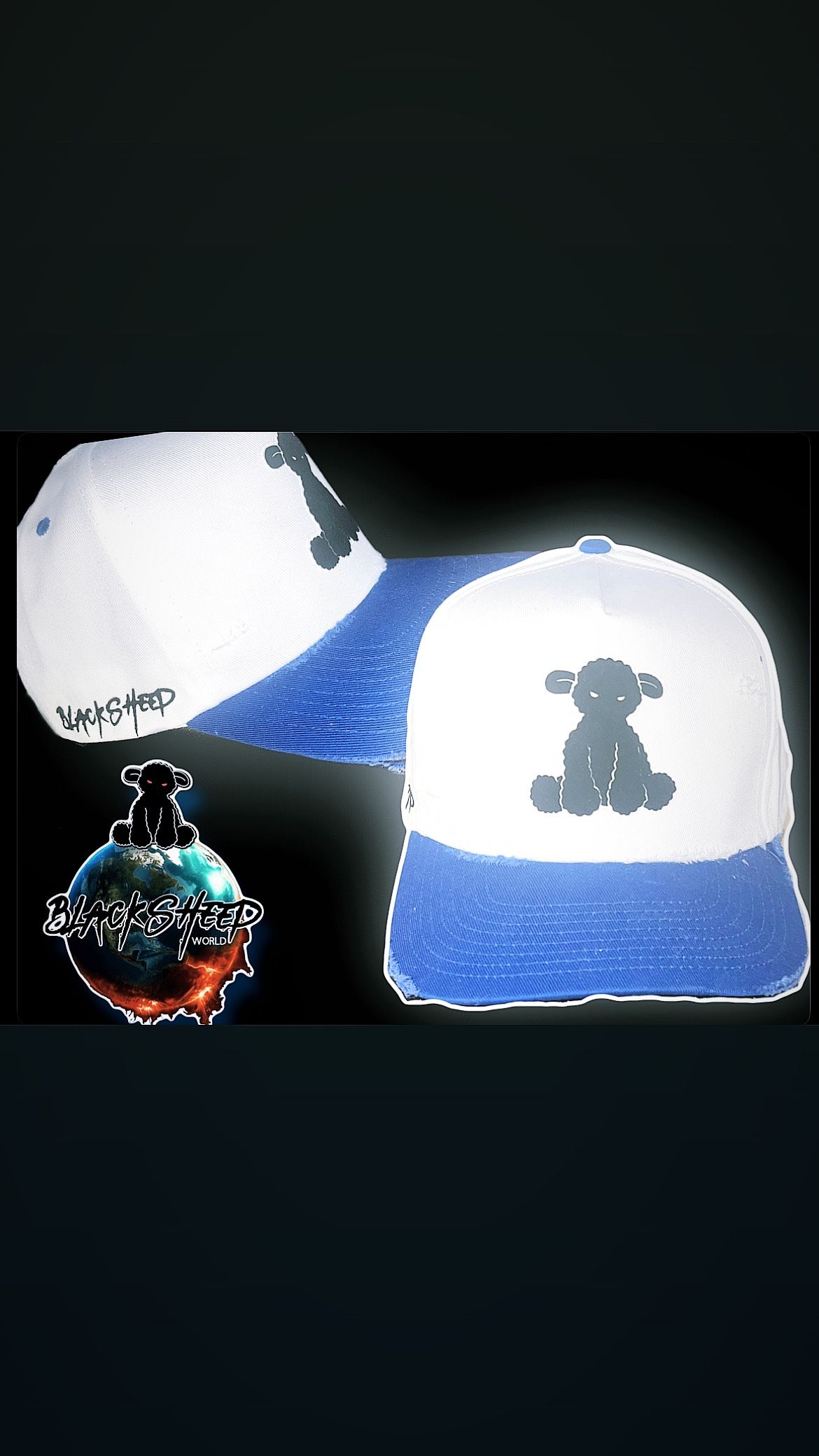 BlackSheepWorld Snap Back Royal Blue