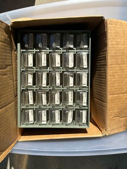 25 Drawer Plastic Hardware Storage Organizer Cabinet