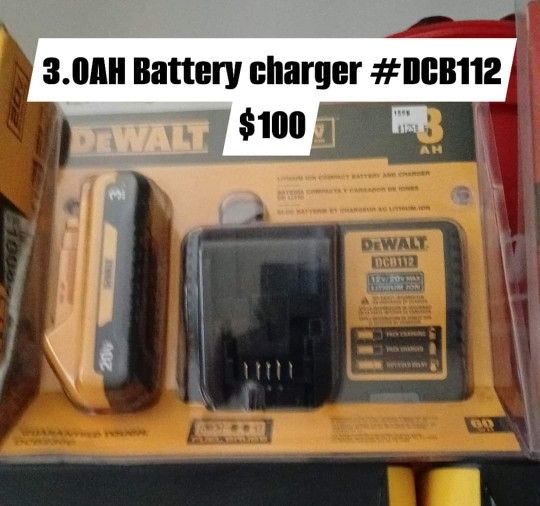 3.0 BATTERY AND CHARGER  ONLY