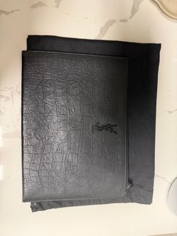 YSL Leather Clutch