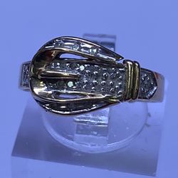 10k Buckle Ring 