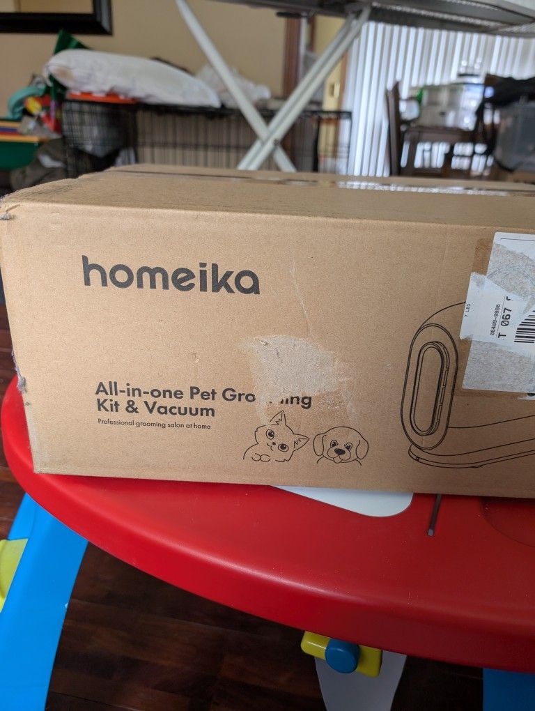 Homeika All-in-one Pet Grooming Kit & Vacuum (New/Unopened)