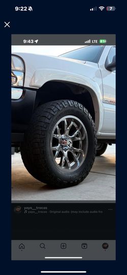 Six Lug Off-Road Rims Chevy Gmc Trucks 20x10  Or Trade 22x12 