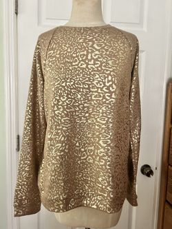 Animal Print Sweatshirt