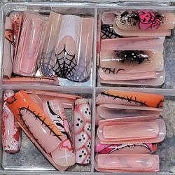 Halloween Press-On Nail Set
