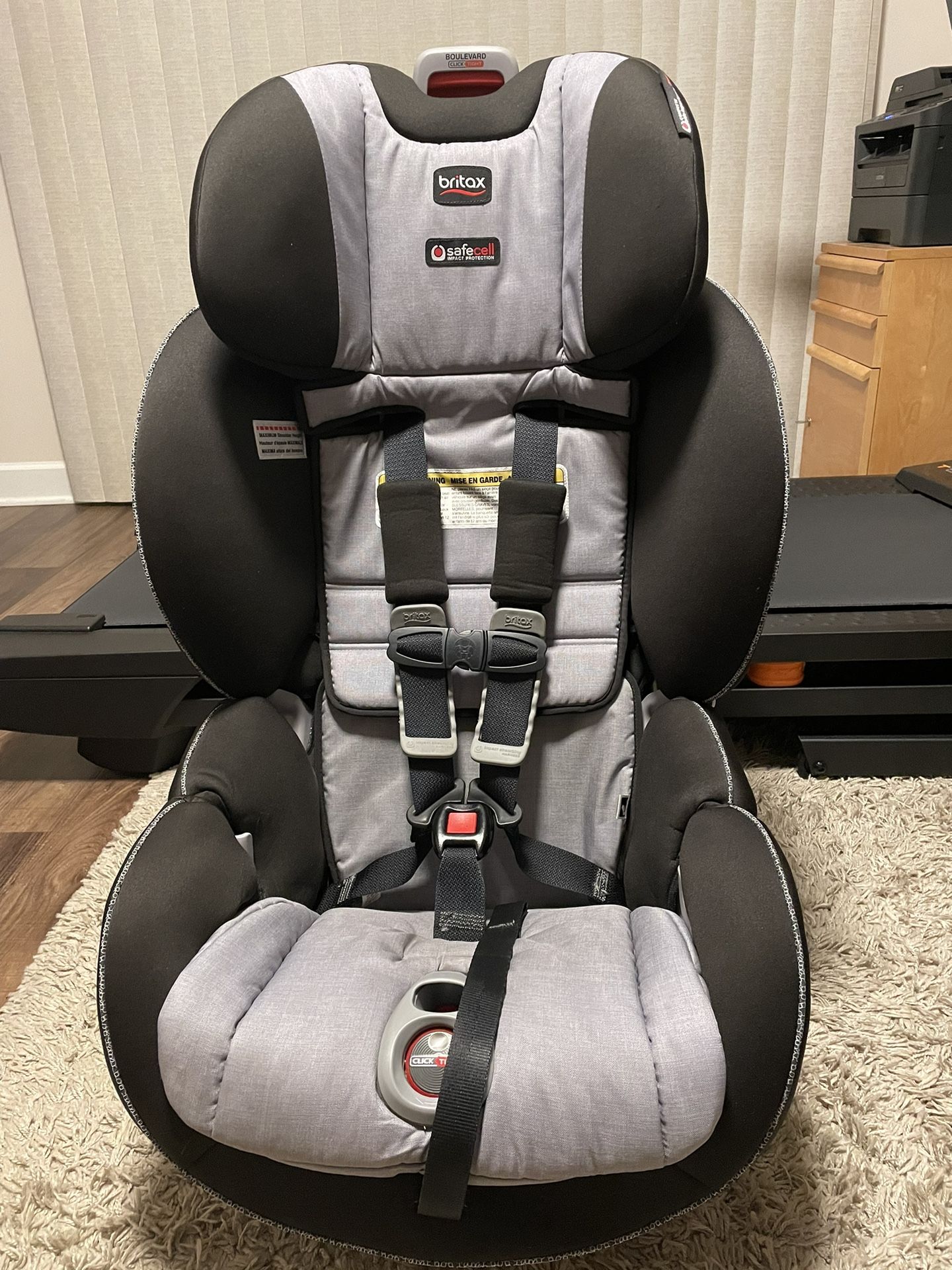 Forward Facing Britax Boulevard Dimensions Britax Boulevard ClickTight  Convertible Car Seat