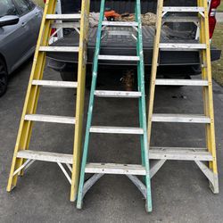 (3) 6’ Ladders