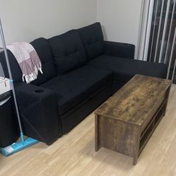 Small Pull Out Couch W Storage