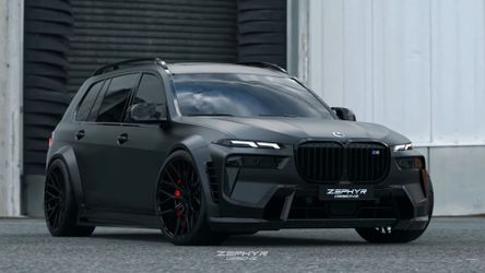 BMW (2023-2024) X7 G07 LCI – Gloss Black Single Slat ABS Grille