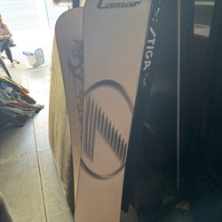 Snowboards And Bag