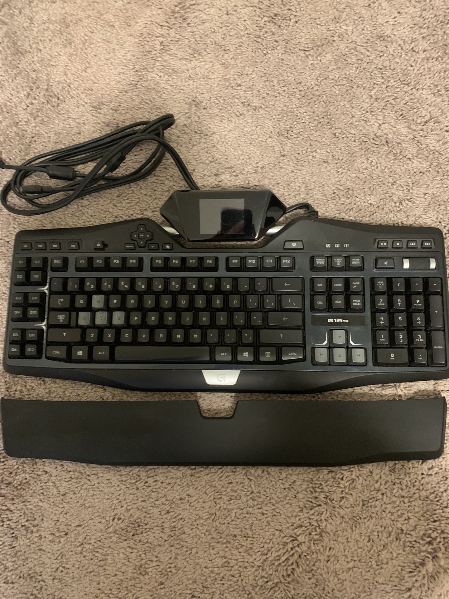 gå Nedrustning sæt Logitech G19s Gaming Keyboard With Color LCD Screen Display Computer USB  for Sale in Renton, WA - OfferUp