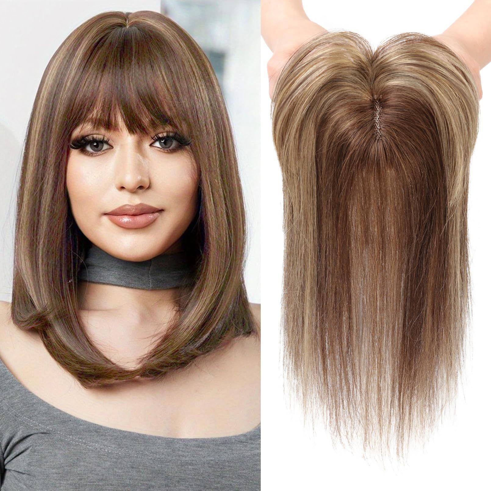 Human Hair Topper