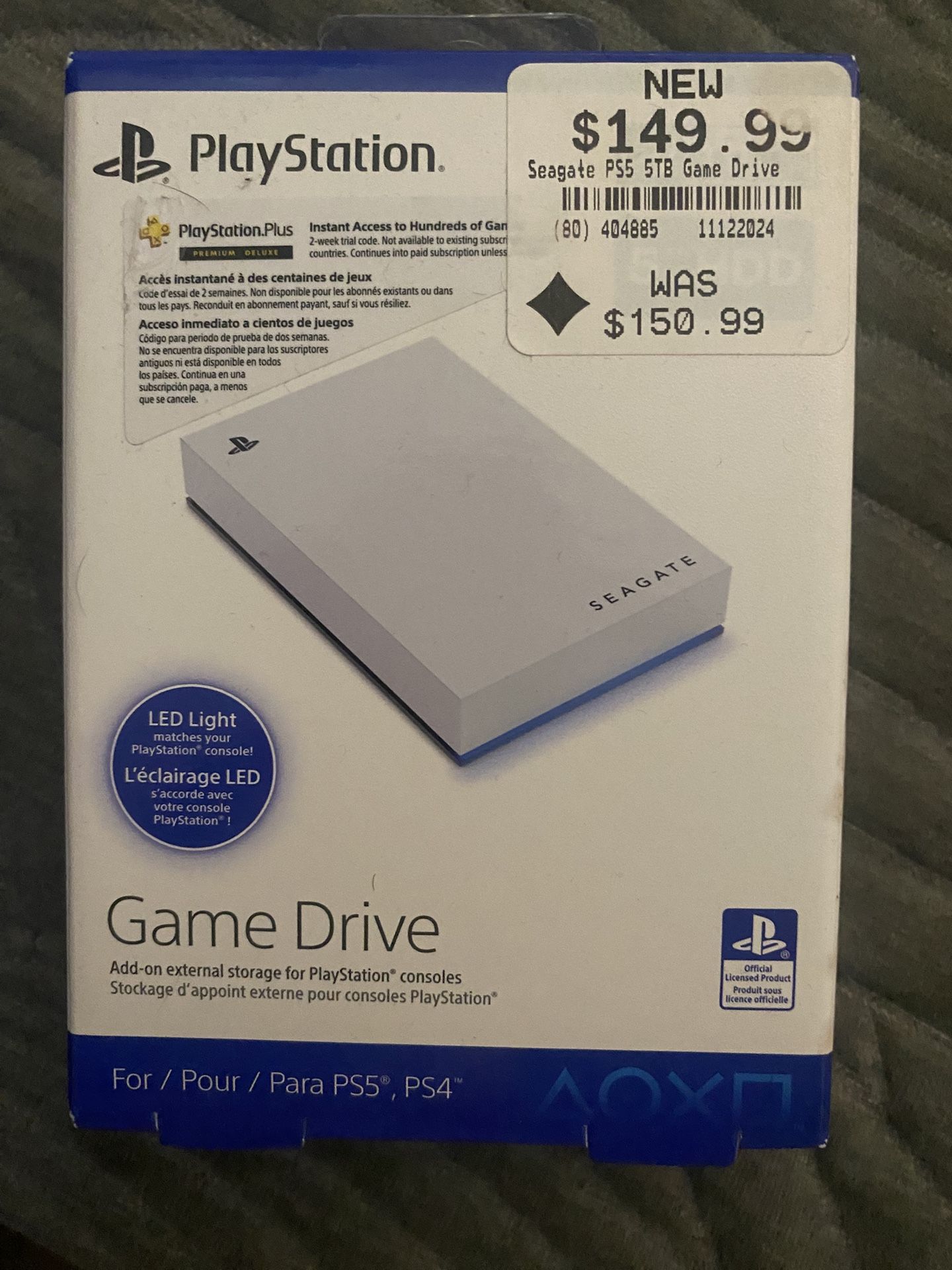 5tb PS5 Game Drive