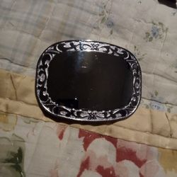 Vintage" Bell Buckle"Chrome.$10 Collectible