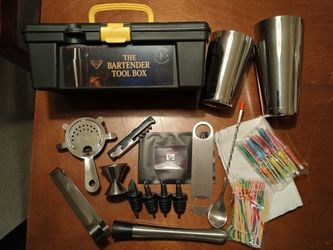 Bartender Kit 2 weighted Tins