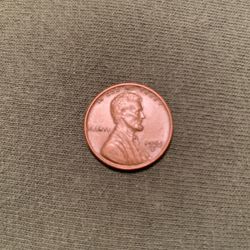 The 1955 D wheat Lincoln penny