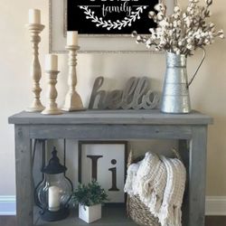 Entryway Console Table