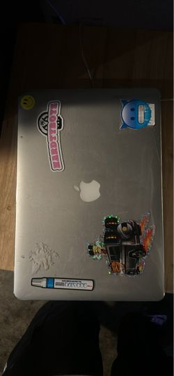 Apple MacBook Laptop with Stickers (Late 2013)