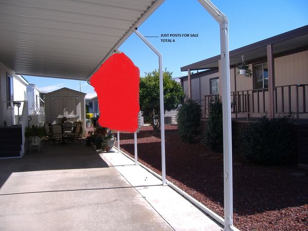 6 Steel Carport Extension Uprights (posts) for Sale in Hayward, CA