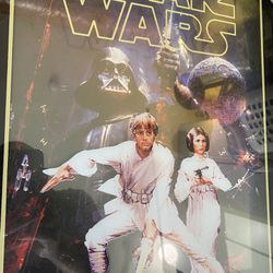 Star Wars A New Hope Comic Walls Framed Posters (3-D)