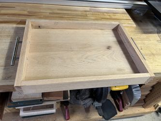 Serving Tray,Bbq Tray with Handle