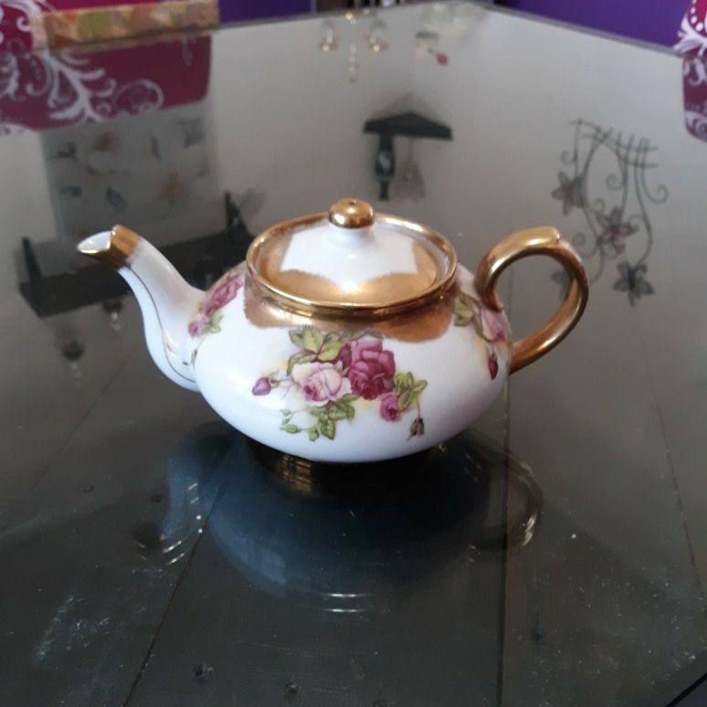 Vintage Norcrest Fine China Teapot From Japan