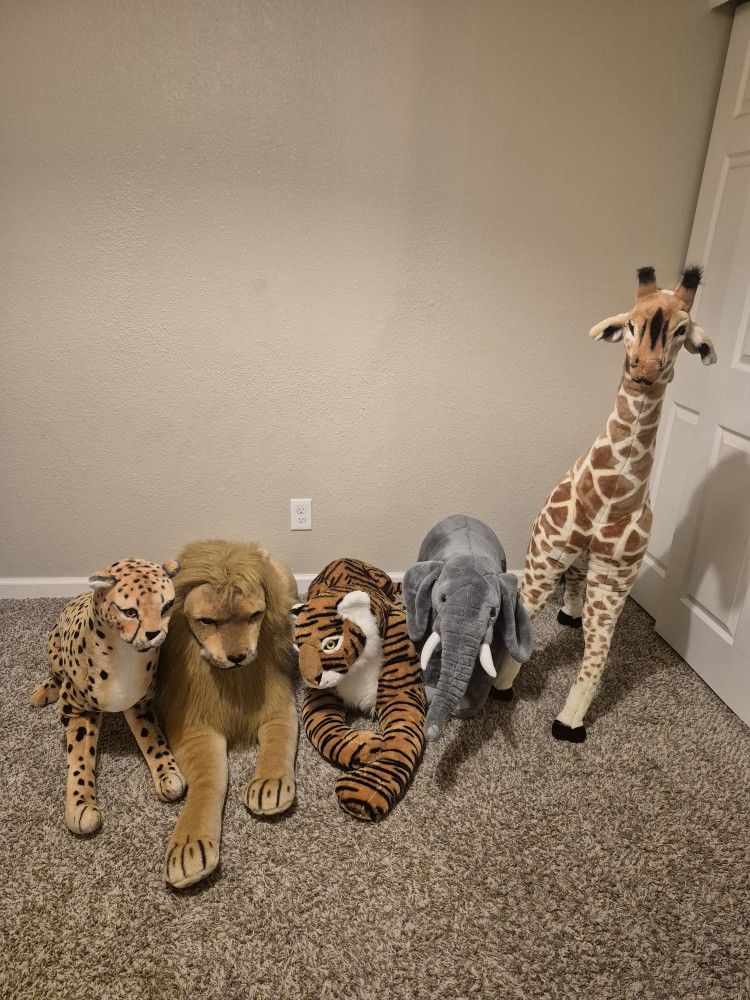 Large stuffed animals