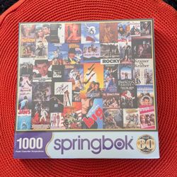 Springbok 1000 Piece Jigsaw Puzzle Going to the Movies 24 In X 30 In