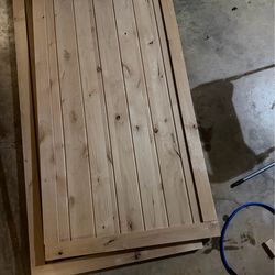 Barn doors knotty alder