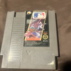 1987 MLB Baseball Game NES Nintendo Cart (NOT TESTED)