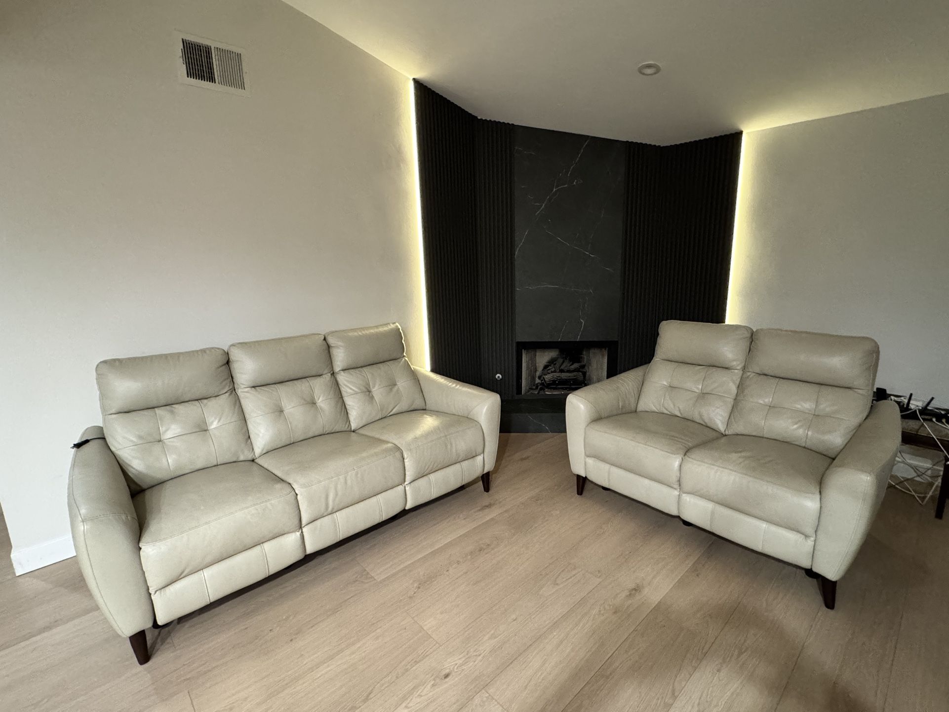 Leather Recliner Couches