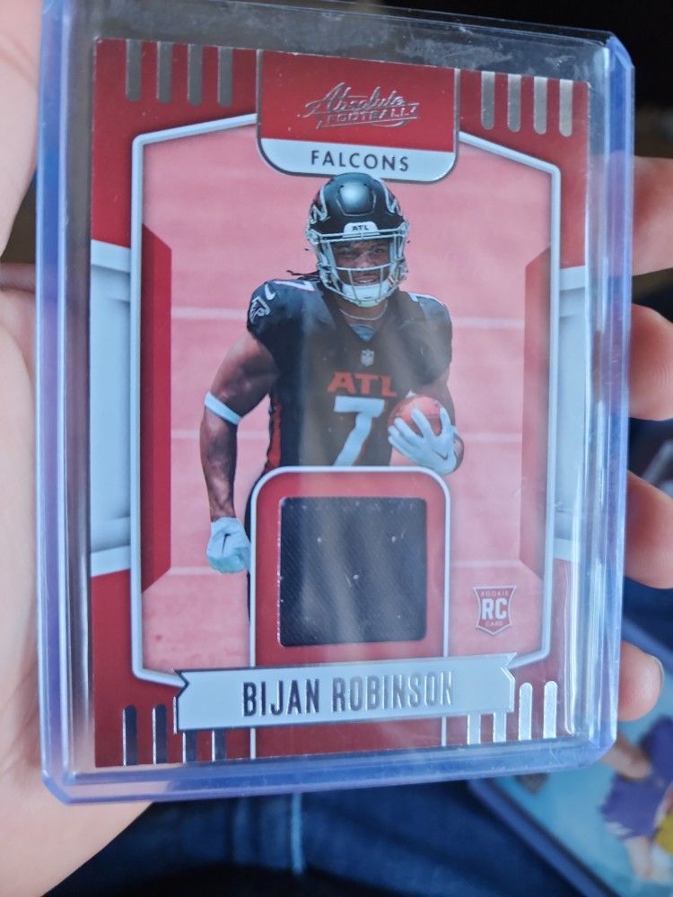 Bijan Robinson Absolute Patch Card