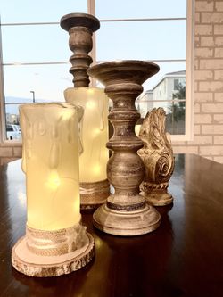 Rustic | Farmhouse Candle Twinkle Light