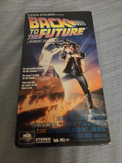 Back To The Future VHS
