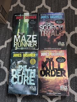 The Maze Runner Books 1-4