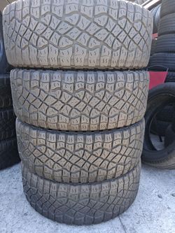 4 used Tires 325/65r18 Goodyear MT🤑free Installation and balance ‼️
