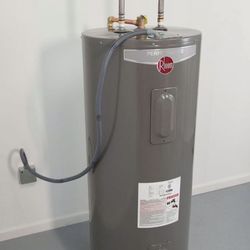 Water Heater with PRO install! 50 gallon Rheem New installed!