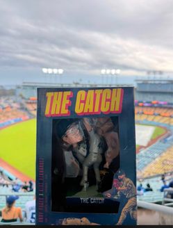 LA Dodgers The Catch Kike Hernandez Andy Pages Bobblehead 9/6/26