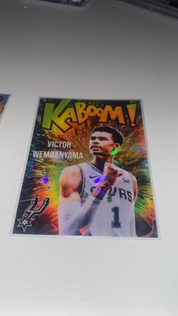 Victor Wembanyama Kaboom Card 